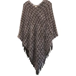 Bazzaara Women's Size OS Brown/Tan Poncho
